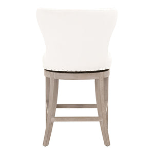 Essentials for Living Essentials Milton Swivel Counter Stool 6421-CSUP.LPPRL-BT/NG