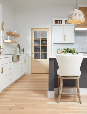 Essentials for Living Essentials Milton Swivel Counter Stool 6421-CSUP.LPPRL-BT/NG