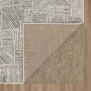 Karastan Rugs Minoan Frost Grey 9' 6" x 12' 11" Area Rug