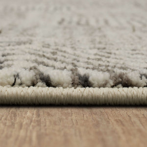 Karastan Rugs Minoan Frost Grey 9' 6" x 12' 11" Area Rug