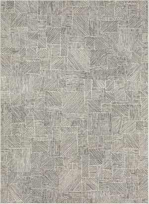 Karastan Rugs Minoan Frost Grey 9' 6" x 12' 11" Area Rug