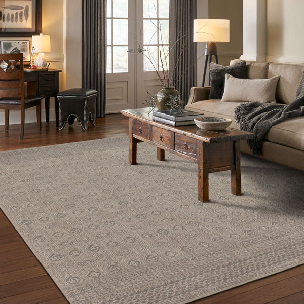 Karastan Rugs Minuet Dim Grey 8' x 11' Area Rug