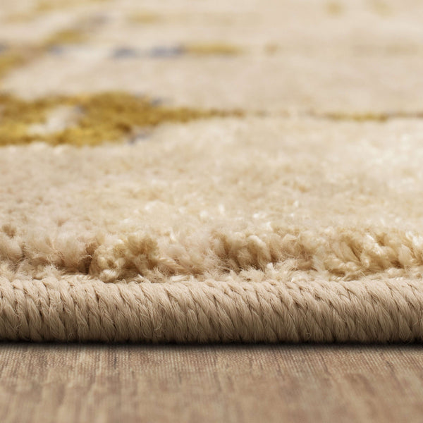 Karastan Rugs Mirage Brushed Gold 9' 6" x 12' 11" Area Rug
