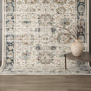Karastan Rugs Mistral Alabaster 5' 3" x 7' 10" Area Rug