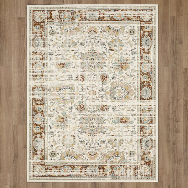 Karastan Rugs Mistral Rust 9' 6" x 12' 11" Area Rug