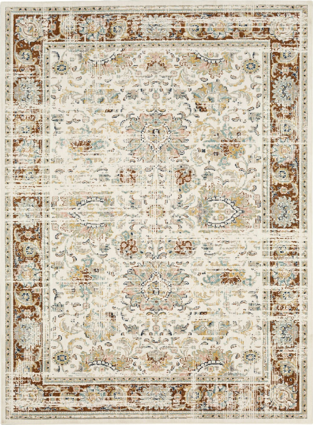 Karastan Rugs Mistral Rust 9' 6" x 12' 11" Area Rug