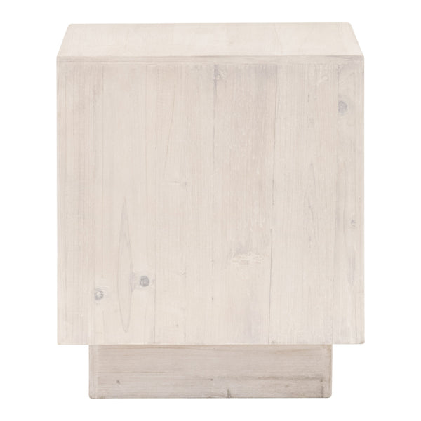 Essentials for Living Bella Antique Montauk End Table 8096.WW-PNE