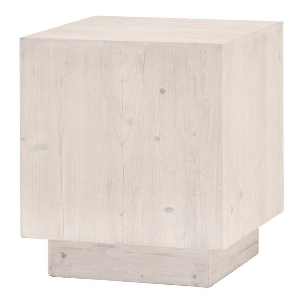 Essentials for Living Bella Antique Montauk End Table 8096.WW-PNE