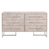Traditions Mosaic 6-Drawer Double Dresser