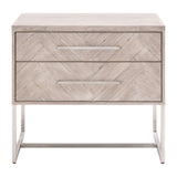 Traditions Mosaic 2-Drawer Nightstand
