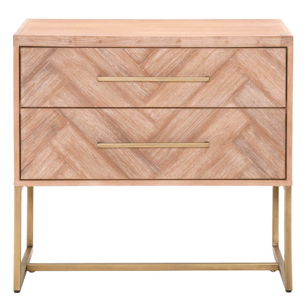 Essentials for Living Traditions Mosaic 2-Drawer Nightstand 6048.SW