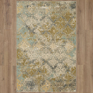Karastan Rugs Moy Willow Grey 12' x 15' Area Rug