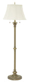 Newport 57.5" Antique Brass Floor Lamp