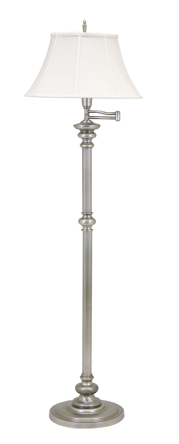 Newport 61" Pewter Floor Lamp