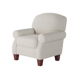 Fusion 532-C Transitional Accent Chair 532-C Truth or Dare Salt Accent Chair