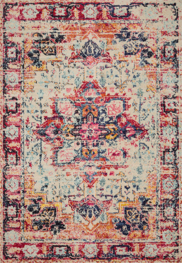 Loloi Nadia NN-02 100% Polypropylene Power Loomed Transitional Rug NADINN-02IVFDA0E0