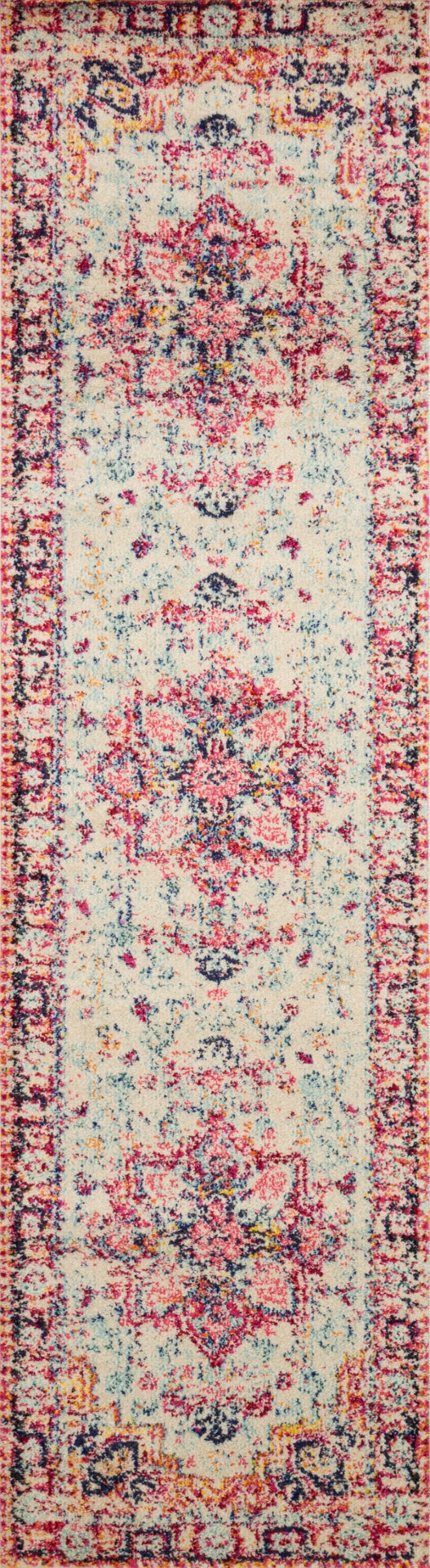Loloi Nadia NN-02 100% Polypropylene Power Loomed Transitional Rug NADINN-02IVFDA0E0