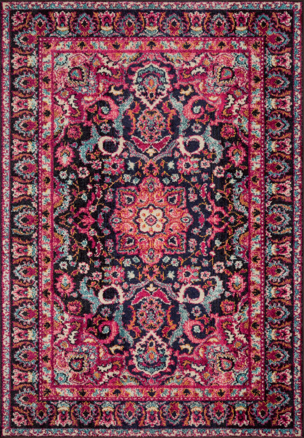 Loloi Nadia NN-06 100% Polypropylene Power Loomed Transitional Rug NADINN-06MDPIA0E0