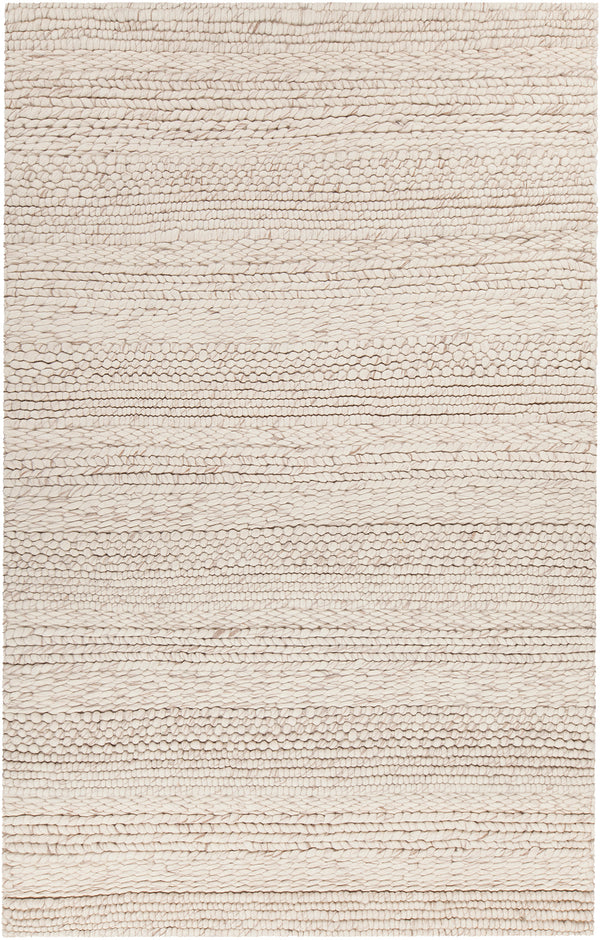 Chandra Rugs Naja 100% Wool Hand-Woven Contemporary Rug Natural 9' x 13'