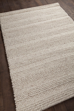 Chandra Rugs Naja 100% Wool Hand-Woven Contemporary Rug Natural 9' x 13'