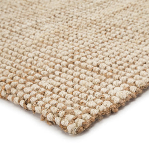 Jaipur Living Naturals Lucia Collection NAL02 Mayen 100% Jute Handmade Coastal Solid Rug RUG113800