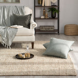 Jaipur Living Naturals Lucia Collection NAL02 Mayen 100% Jute Handmade Coastal Solid Rug RUG113800