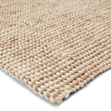 Jaipur Living Mayen Natural Solid White/ Tan Area Rug (10'X14')