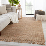 Jaipur Living Naturals Lucia Collection NAL08 Sauza 100% Jute Handmade Contemporary Solid Rug RUG149576