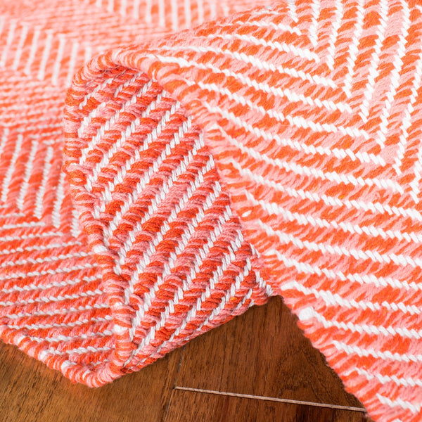 Safavieh Nantucket 144 Hand Loomed 70% Cotton and 30% Polyester Flatweave Rug NAN144P-3