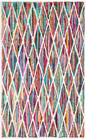 Safavieh Nantucket Hand Tufted 70% Cotton and 30% Polyester Rug NAN313A-23