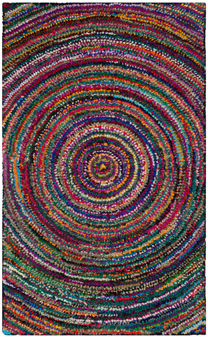 Safavieh Nantucket Hand Tufted 70% Cotton and 30% Polyester Rug NAN315A-2640