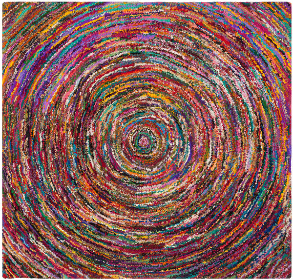 Safavieh Nantucket Hand Tufted 70% Cotton and 30% Polyester Rug NAN315A-2640