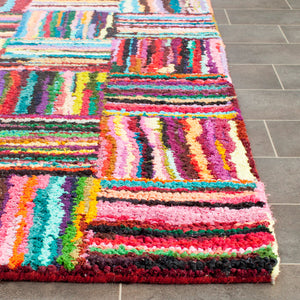 Safavieh Nantucket Hand Tufted 70% Cotton and 30% Polyester Rug NAN318A-3