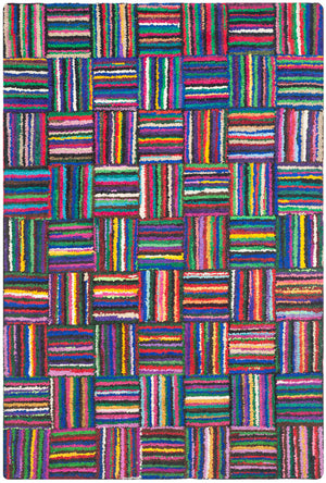 Safavieh Nantucket Hand Tufted 70% Cotton and 30% Polyester Rug NAN318A-3