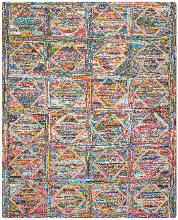 Safavieh Nantucket Hand Tufted 80% Cotton and 20% Jute Rug NAN440A-4R