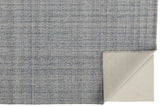 Naples Space Dyed In/Outdoor Flatweave, Dusty Blue, 2ft x 3ft Area Rug
