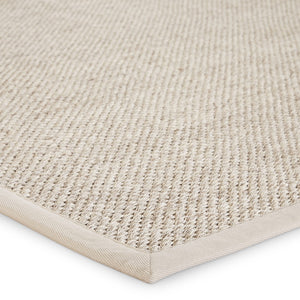 Jaipur Living Naturals Sanibel Naples NAS09 Natural Handmade Indoor Coastal Rug Beige 4' x 6'