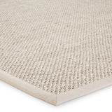 Jaipur Living Naples Natural Solid Beige/ Ivory Area Rug (9'6"X13'6")