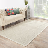 Jaipur Living Naples Natural Solid Beige/ Ivory Area Rug (2'6"X8')