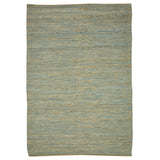 AMER Rugs Naturals NAT-1 Flat-Weave Striped Farmhouse Area Rug Blue 8' x 10'