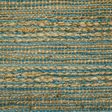 AMER Rugs Naturals NAT-1 Flat-Weave Striped Farmhouse Area Rug Blue 8' x 10'