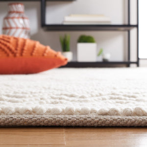 Safavieh Natura 125 Hand Tufted 80% Wool and 20% Cotton Bohemian Rug NAT125A-8