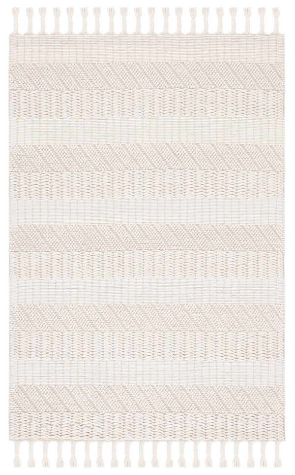 Safavieh Natura 126 Hand Tufted 90% Wool and 10% Cotton Bohemian Rug NAT126A-8