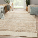 Jaipur Living Naturals Tobago Collection NAT12 Mallow 100% Jute Handmade Bohemian Border Rug RUG129932