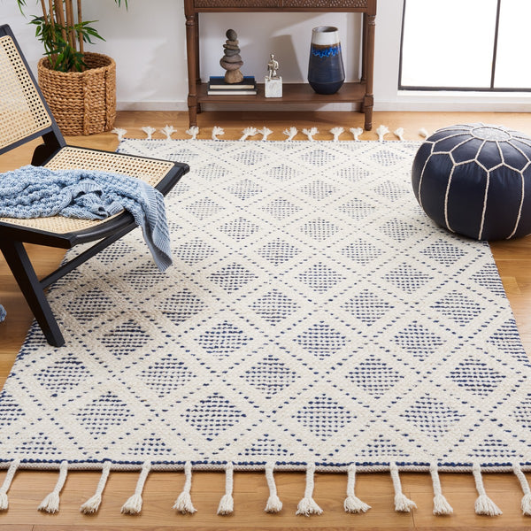 Safavieh Natura 183 Hand Loomed 80% Wool and 20% Cotton Rug NAT183A-8