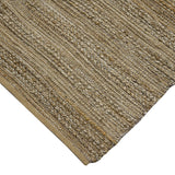AMER Rugs Naturals NAT-2 Flat-Weave Striped Farmhouse Area Rug Brown 8' x 10'