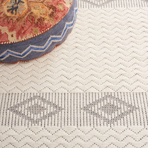 Safavieh Natura 204 Modern Hand Woven Rug Ivory / Black NAT204Z-8