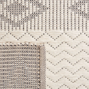 Safavieh Natura 204 Modern Hand Woven Rug Ivory / Black NAT204Z-8