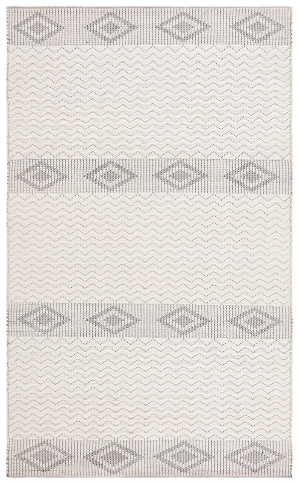 Safavieh Natura 204 Modern Hand Woven Rug Ivory / Black NAT204Z-8