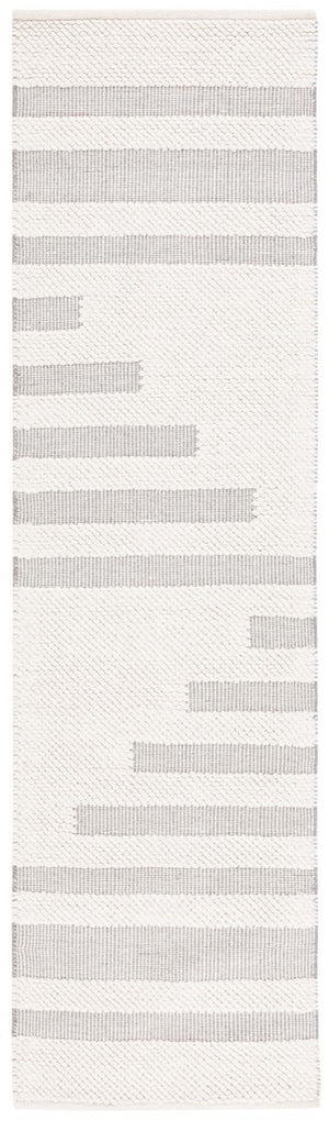 Safavieh Natura 205 Modern Hand Woven Rug Ivory / Grey NAT205F-8